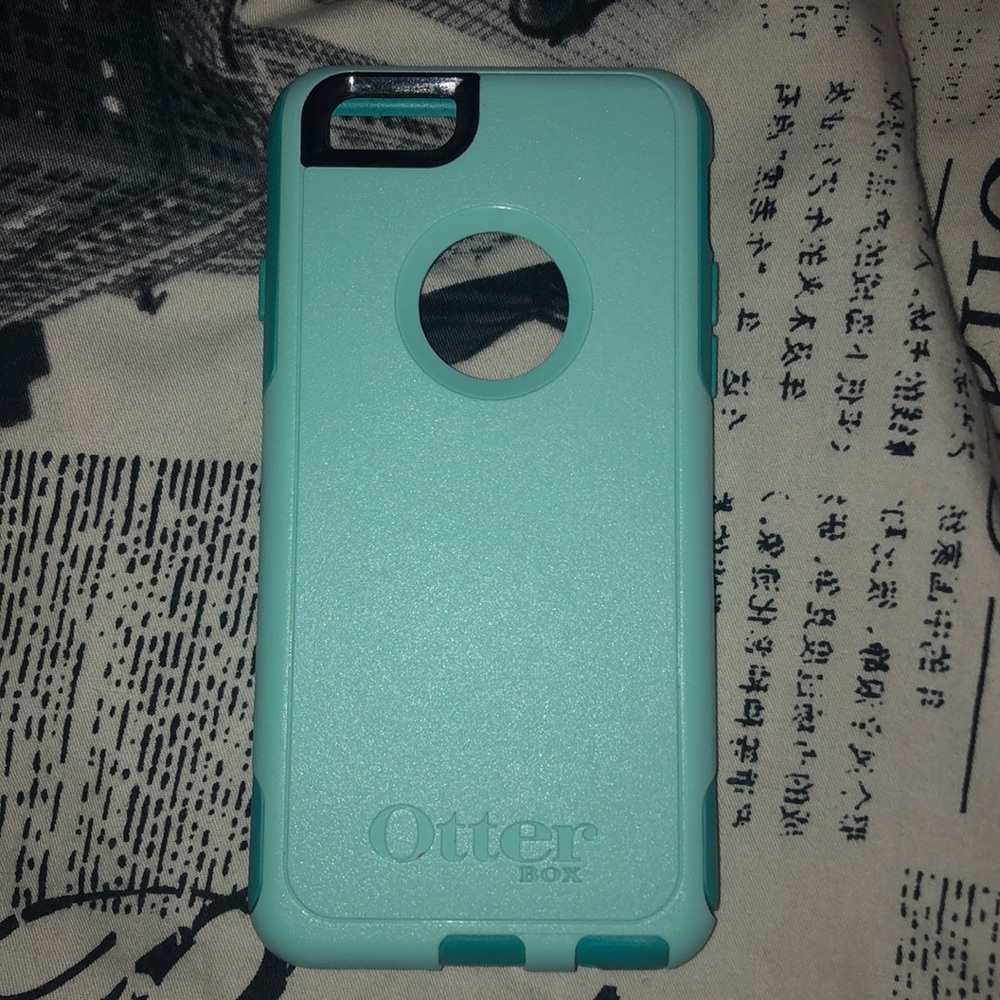 Turquoise Otterbox Commuter IPhone Case